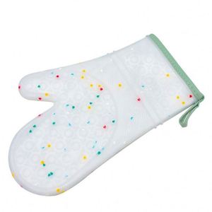 153g Baking Kitchen Glove Heat Insulation Microwave Oven <b>Waterproof</b> <b>Silicone</b> Gloves Heat Resistant BBQ Gloves - Product Image 3