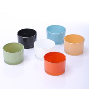 Gelas Lilin Warna-Warni Grosir, Wadah Lilin, Dekorasi Dalam Ruangan, Perayaan Liburan, Stoples Lilin - Product Image 3