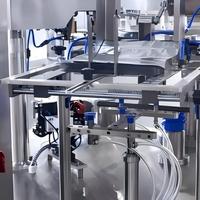 Machine d'emballage automatique électrique pour sachets préformés, pour liquides alimentaires, équipement de remplissage et de scellage Doypack