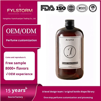Pengharum Ruangan Biodegradable Glass Rose & Amber Musk 500ml Tahan Lama Ramah Lingkungan untuk Kamar Tidur Eropa
