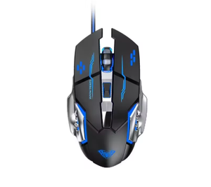 เมาส์เกมมิ่งแบบมีสาย RGB รุ่น Aula TGS S20 |   เซ็นเซอร์ออปติคอล 4800 DPI |   ปุ่มตั้งโปรแกรมได้ 7 ปุ่ม |   การออกแบบตามหลักสรีรศาสตร์ |   สายถักยาว 1.5 เมตร | - Product Image 3