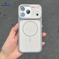 Funda Convertidora para iPhone 17 18 Pro Max, Funda Magnética Inalámbrica para Teléfono, TPU y PC