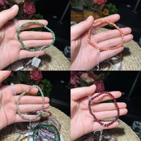 Bracelet artisanal en cristal de guérison de haute qualité en gros, mélangé et facetté, pour la décoration Feng Shui à la maison