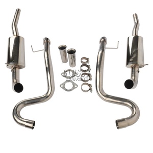 ท่อไอเสียคู่แบบมันวาวสำหรับ94-98มัสแตง V8 <span class=keywords><strong>4.6</strong></span> 5.0L 2.25 "Downpipe - Product Image 1