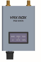 Récepteur vidéo VRX NEEBRC 7.2G pour drone personnalisé, 3W, entrée 7-35V, transmission d'image 60CH, émetteur VTX 6110-7210MHz, matériau ABS