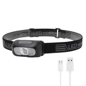 Lampe frontale LED rechargeable ANT5PPE en gros pour éclairage de sécurité au travail avec bandeau élastique - Product Image 3