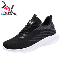 Chaussures de course décontractées pour hommes, respirantes, en maille, à semelle souple, antidérapantes, pour un usage quotidien au printemps et en automne, vente en gros