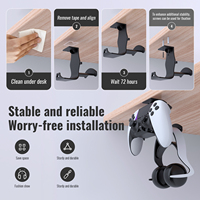 Support universel pour manette de jeu JYS-P5221 support mural stable sous le bureau pour manette PS5