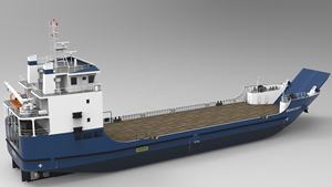 Grandsea 65m LCT <span class=keywords><strong>Carico</strong></span> RORO Landing Craft <span class=keywords><strong>Barca</strong></span> per la vendita - Product Image 3