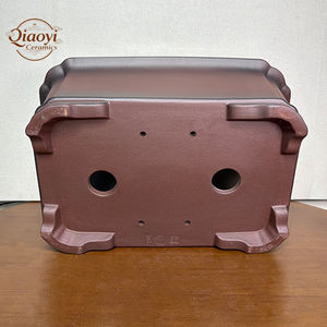 Vasi per Fiori Grandi in Argilla <span class=keywords><strong>Viola</strong></span> Creativa di Yixing, Vaso per Bonsai Non Smaltato, Rettangolare Irregolare, per Uso Domestico e Decorazione <span class=keywords><strong>Giardino</strong></span> - Product Image 6