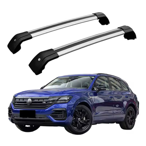Barre Portatutto Universali in Alluminio di Alta Qualità Senza Rumore per <span class=keywords><strong>Volkswagen</strong></span> VW Touareg 2021-2023 - Product Image 1