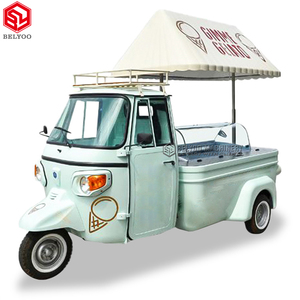 Xe Tải Thực Phẩm Đường Phố Xe Tuk Tuk Chạy Điện Bán Hàng Tự Động Nước Trái Cây Xe Ba Bánh Thực Phẩm Có Đầy Đủ Nhà Bếp Xe Tải Kem Ape - Product Image 6