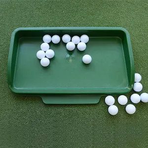 Сверхмощный резиновый отличный подарок гольф спортивные мячи упаковка зеленый лоток