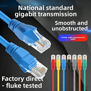 <span class=keywords><strong>Cable</strong></span> de Red Gigabit Kneysum CAT6 CAT6A CCA SFTP, <span class=keywords><strong>Cable</strong></span> de Conexión RJ45 para Computadora - Product Image 3