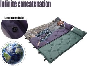 <span class=keywords><strong>Matelas</strong></span> gonflable ultraléger imperméable et pliable pour l'extérieur, <span class=keywords><strong>matelas</strong></span> gonflable pour la <span class=keywords><strong>randonnée</strong></span>, <span class=keywords><strong>matelas</strong></span> de camping en mousse à mémoire de forme - Product Image 5