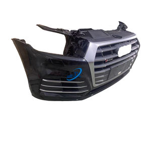 Pour 2018-2020 <span class=keywords><strong>Audi</strong></span> Q5 Premium pare-chocs avant, pare-chocs avant équipé d'un amplificateur en métal de calandre de ventilateur de radiateur - Product Image 2