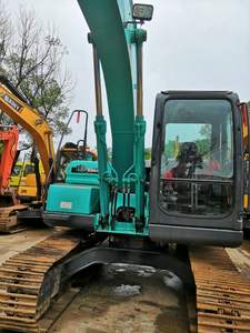 Excavadora sobre orugas Kobelcoo Sk140LC usada con certificado CE hidráulica de 14 toneladas 0,5 m ³ con caja de cambios y bomba en stock para la venta - Product Image 6