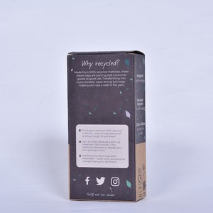 Sacs à déjections canines personnalisés à motifs, écologiques et biodégradables en plastique Eco-PII, portables pour le nettoyage des petits animaux et des oiseaux - Product Image 3