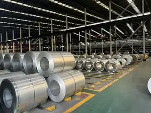 Preço de atacado bobina de aço galvanizado de alta qualidade de tamanhos padrão JIS ASTM DX51D SGCC laminados a quente/laminados a frio