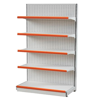Étagères de gondole Étagères métalliques Étagères de présentoir d'épicerie Étagères étagères métalliques de supermarché de magasin