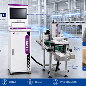 Codificatore UV Inkjet PIJ per Componenti Automobilistici, Macchina per Codifica Industriale, Stampa di Data, QR e Tracciabilità su Componenti in Metallo e Plastica - Product Image 1