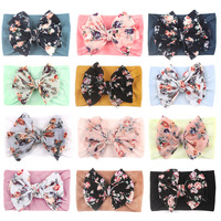 Vente en gros de nœuds pour cheveux personnalisés pour bébés et tout-petits, grands nœuds en ruban, accessoires capillaires économiques, bandeaux à pois
