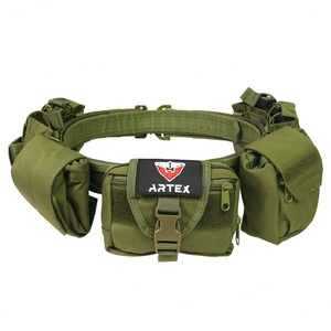Cinturón Táctico de Alta Calidad con Bolsa de Cintura, Poliéster 1000D, Nuevo, Personalizado, para Entrenamiento al Aire Libre, Hebilla Rápida, Bolsa Molle, Cinturón Táctico para Hombre - Product Image 3