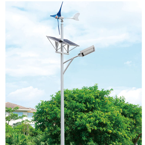 IP65 su geçirmez güneş hibrit sokak aydınlatması 30W 120W güç yol uygulaması için türbin ışıkları açtı - Product Image 4