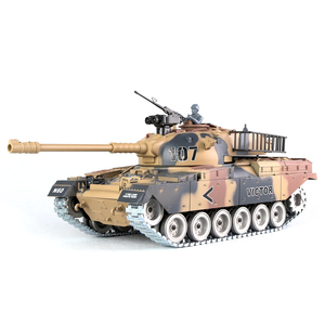 1:18 escala EE. UU. <span class=keywords><strong>M60</strong></span> tanque de batalla principal Metal PRO versión tanque modelo 2,4 Ghz batalla RC tanques tiro PP y bala de agua Hobby regalos - Product Image 1