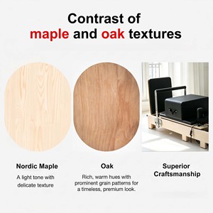 เครื่องออกกำลังกายแบบพับได้ Maple Reformer รุ่น WP-FMRW 1 ทำจากไม้เนื้อแข็ง น้ำหนักเบา เหมาะสำหรับใช้ในบ้าน คุณภาพระดับมืออาชีพ พับเก็บได้ประหยัดพื้นที่ - Product Image 4