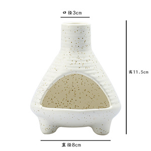 Poterie rouge vantage Palo Santo titulaire bâtons d'encens naturel bois sauge bavure bâton bougeoir prêt à expédier - Product Image 6