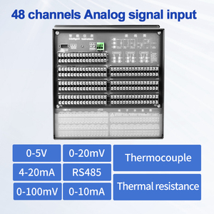 48채널 실시간 USB 데이터 로거 압력 유량 온도 센서 다채널 데이터로거 소프트웨어 포함 RS485 알람 - Product Image 4