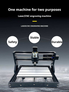 Mini machine de gravure laser CNC 3018 PRO 3 axes 5,5W, zone de gravure 300x180mm, vitesse 5000mm/min pour acier inoxydable, acrylique, bois - Product Image 4