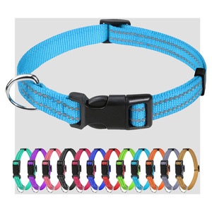 <span class=keywords><strong>Collar</strong></span> Ajustable Clásico para Mascotas Pequeñas, Collares Reflectantes de Nailon para Perros con Hebilla de Liberación Rápida para Cachorros - Product Image 1