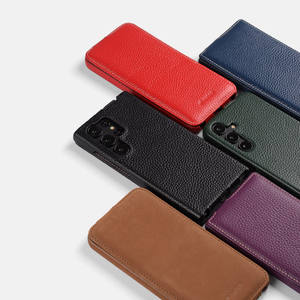 เคสโทรศัพท์ Melkco สำหรับ Samsung S25 Ultra หนังแท้ รุ่น 24 ultra flip Case Cover สำหรับ Samsung Z Fold 5 4 3 Z Flip 5 4 3 - Product Image 3