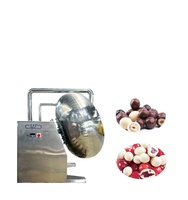 Machine de revêtement rotative en acier inoxydable 304 CST 1-170 kg pour chocolat, bonbons, noix et snacks