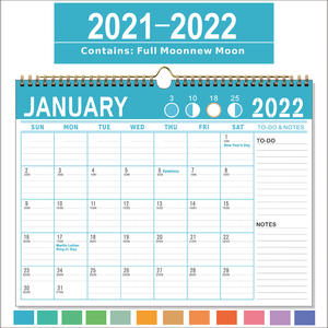 Mesa de escritorio con impresión personalizada, <span class=keywords><strong>2022</strong></span>, <span class=keywords><strong>calendario</strong></span> grande de pared de 12 meses, impresión <span class=keywords><strong>2022</strong></span> con pegatinas - Product Image 2