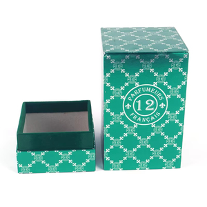 Boîte cadeau de parfum magnétique blanche de luxe avec doublure en éponge écologique à effet UV pour l'emballage de flacons de parfum cosmétique - Product Image 6