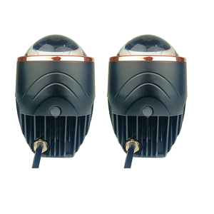 3 inch LED ống kính máy chiếu BI-LED Sương Mù Ánh sáng 3 màu sắc 65 Watts Led Đèn Pha cho TOYOTA Honda Peugeot 208 Citron C5 phare Clio 4 - Product Image 6