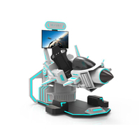 Machine de jeu VR 9D de luxe pour parc d'attractions, simulateur de réalité virtuelle pour salle d'arcade