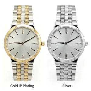 Minimalist Men Quartz <b>Watch</b> Ultra Thin Stainless Steel <b>Watch</b> for Men Women Fashion Business Wristwatch - Product Image 3