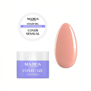 Majida Cover Sensual UV Led Gel 15 Ml Professional <b>Nail</b> Polish - Product Image 3