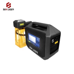 เครื่องเลเซอร์ไฟเบอร์แบบมือถือ 20w 30w  แหล่งกำเนิด BEC แบบพกพา สำหรับการแกะสลักโลหะ - Product Image 4