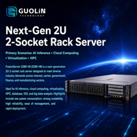 Serveur en rack FusionServer 2288 V8 2U d'origine, serveur de calcul haute densité à double processeur, Intel Xeon DDR5 PCIe 5.0 NVMe
