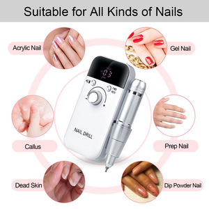 Taladro Eléctrico para Uñas de 45000 RPM, Profesional, para Uñas de Gel, Recargable, Portátil, Herramienta de Manicura - Product Image 5