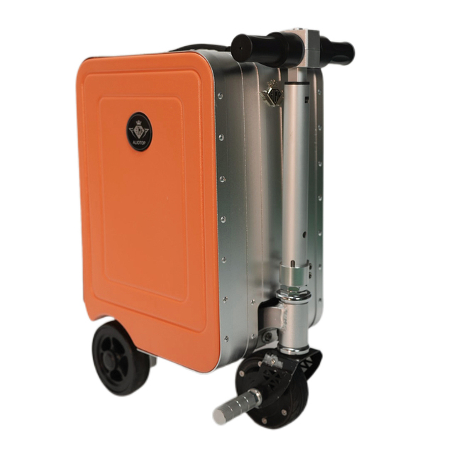 Aliotop Durable Smart Travel Cycling Luggage Lightweight Portable Aluminium Frame Smart Follower with USB Charging