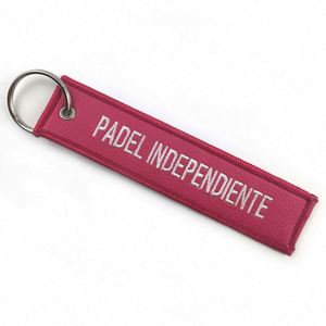 Personalized Airplane Aviation Tags <b>Key</b> Chain Fabric <b>Custom</b> Woven Keychain - Product Image 4