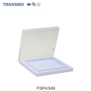 Boîte vide pour fard à joues pressé, fard à paupières, maquillage cosmétique, boîte vide transparente carrée pour fard à joues compact - Product Image 1