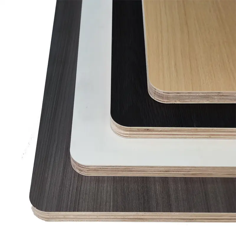 Selling Customization color wood grain melamine plywood