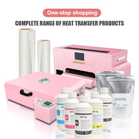 Four DTF de haute qualité 30cm A3 rose personnalisé Machine de cuisson par sublimation par transfert de chaleur